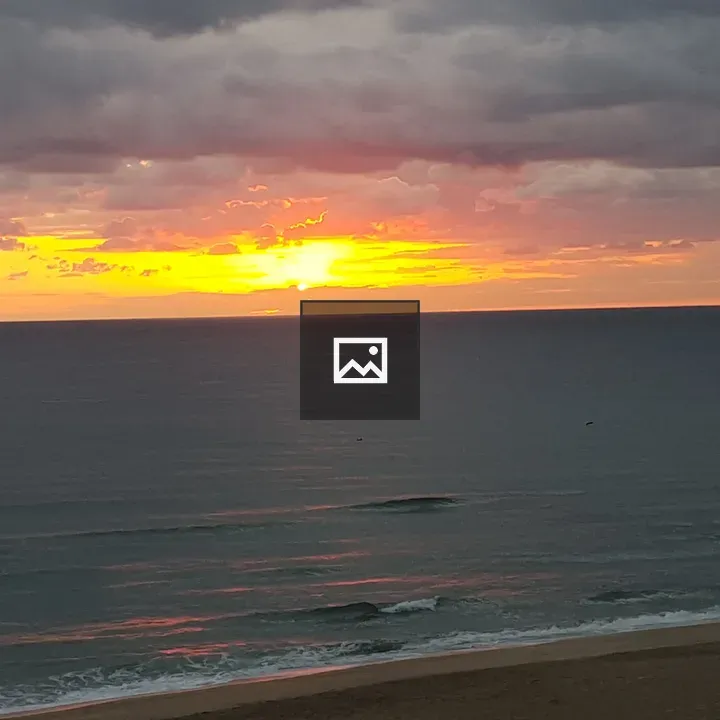 Ocean sunrise over Hutchinson Island