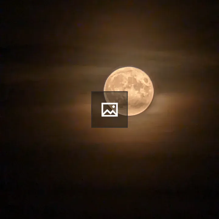 Full Moon over Lithuania