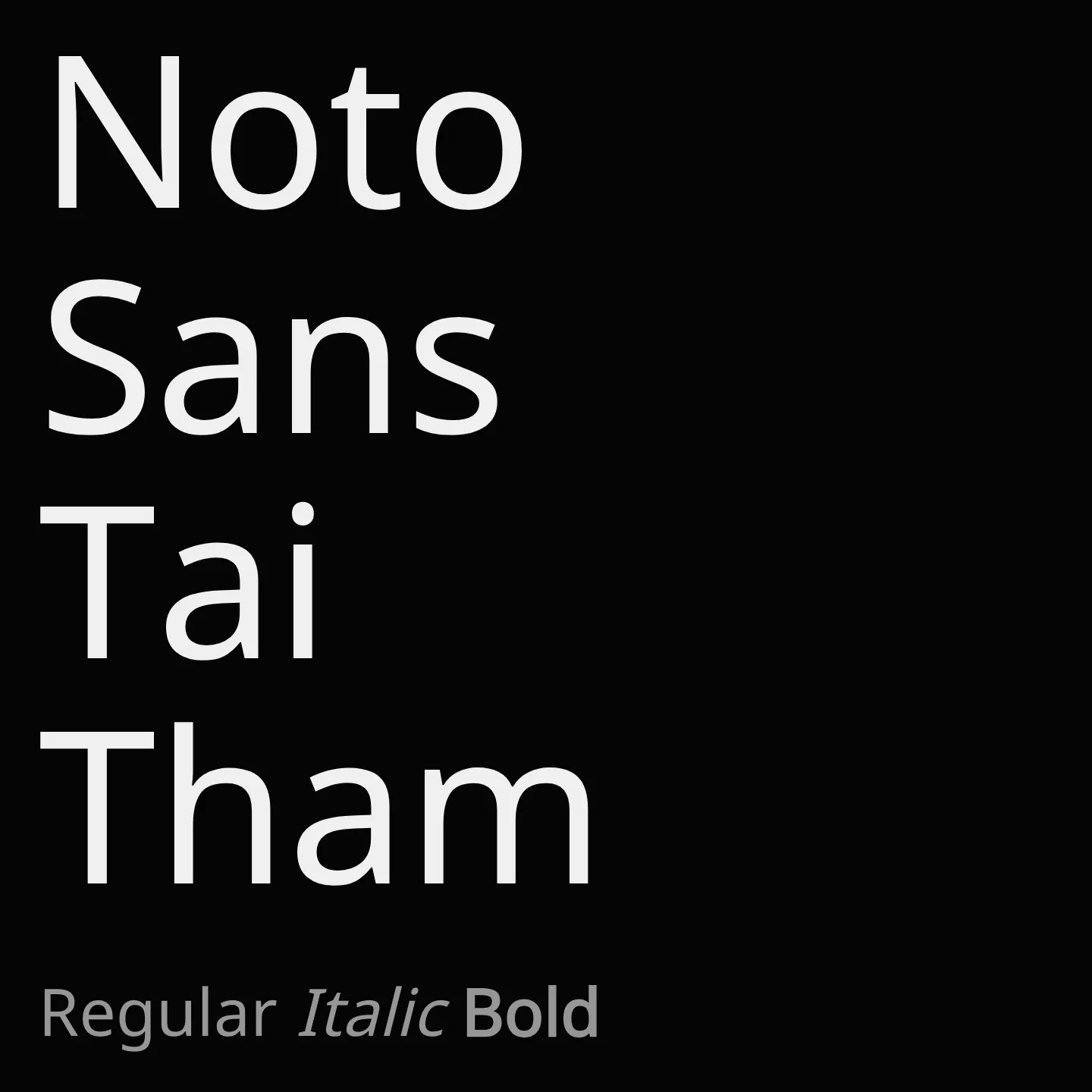Noto Sans Tai Tham
