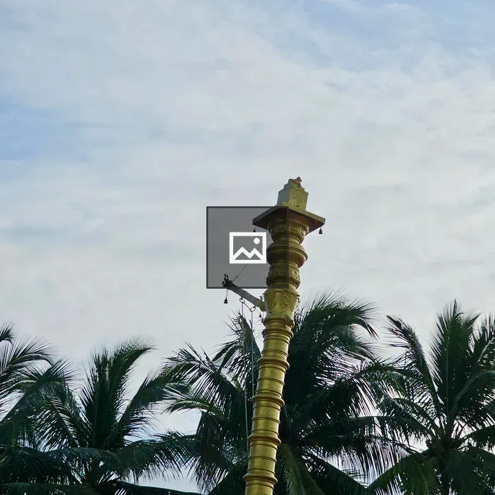 Dwajasthambam Temple Flagpole