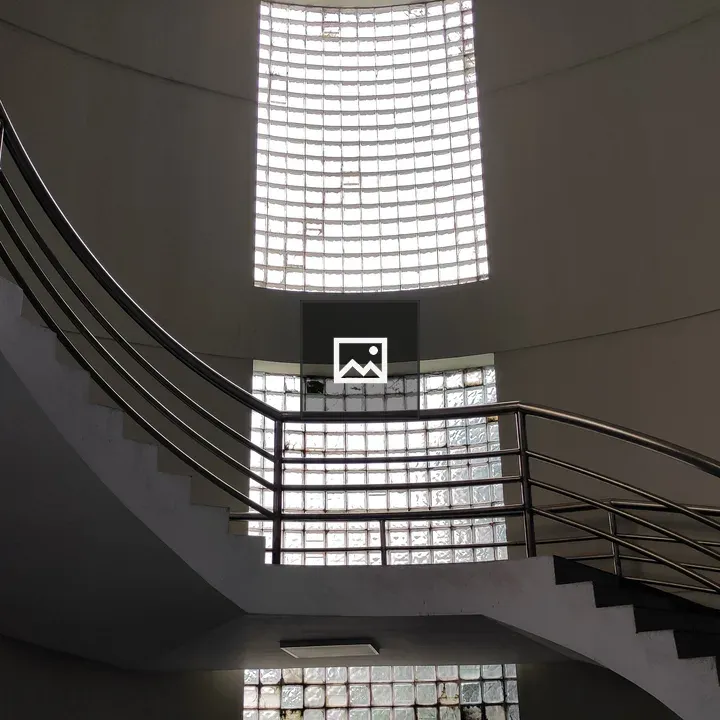 Shadow and light in stairs area
