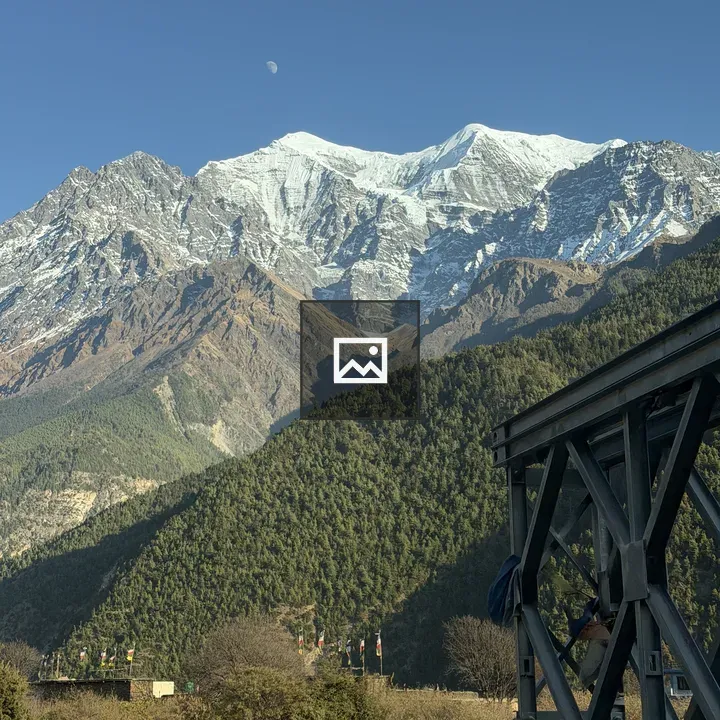 Snow-capped Annapurna Landscape
