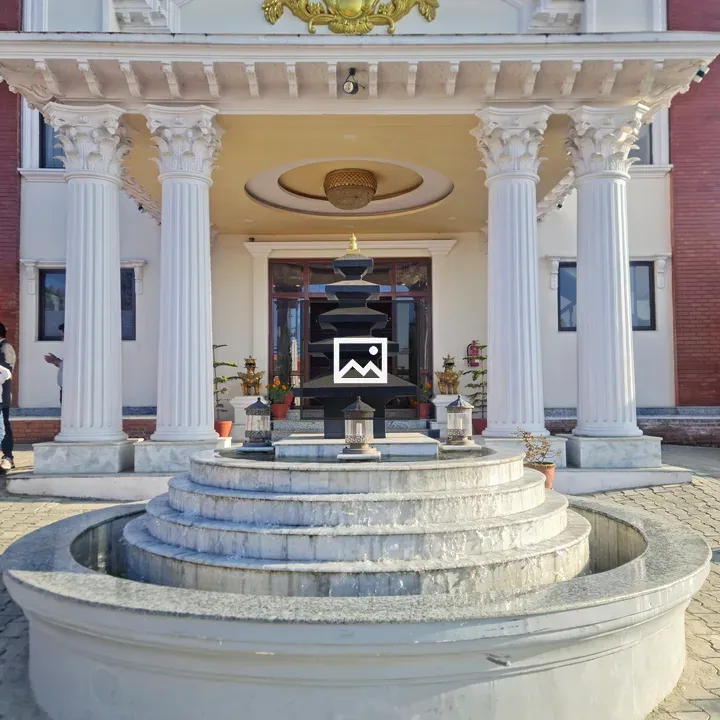 Fountains at residence entrance