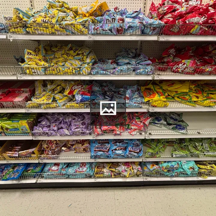 Easter Candy on Store Shelves