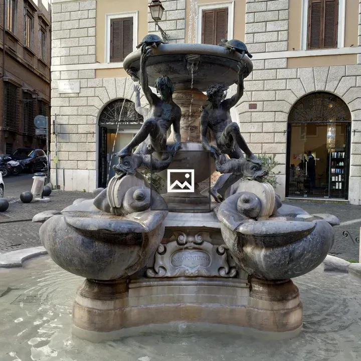 Fountain of the Turtles sculpture