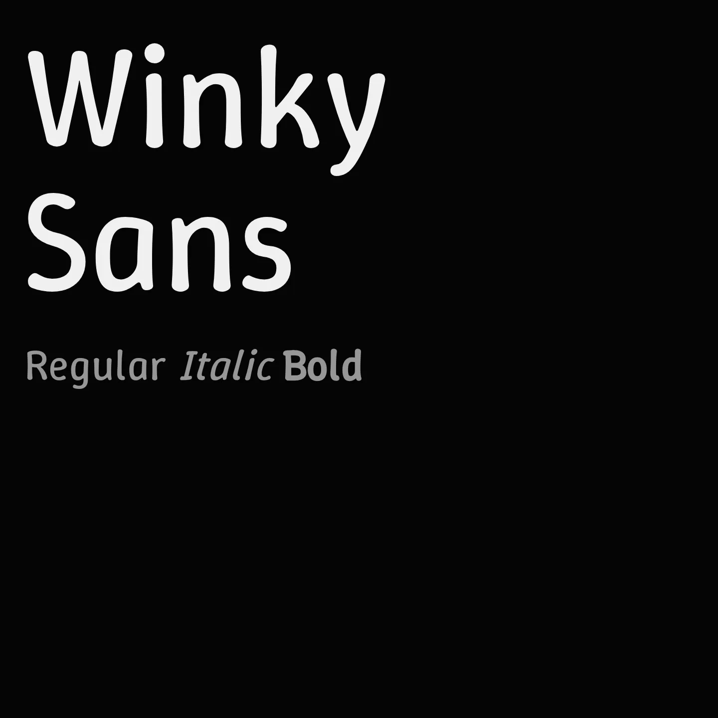 Winky Sans