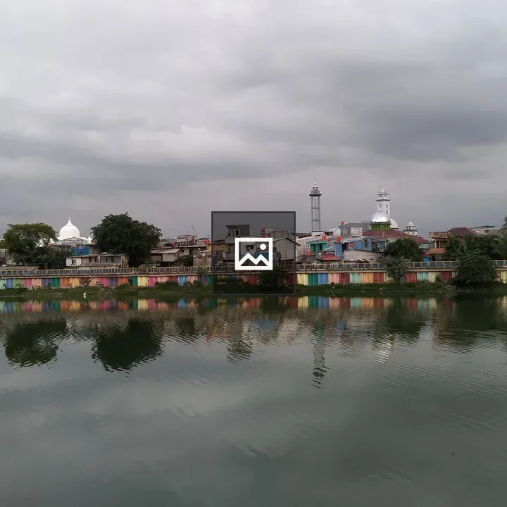 Sunter Lake in North Jakarta