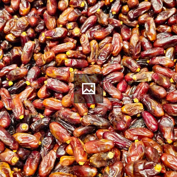 Dark reddish-brown dates