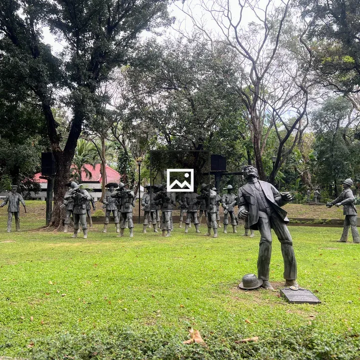 Statues in Rizal Park