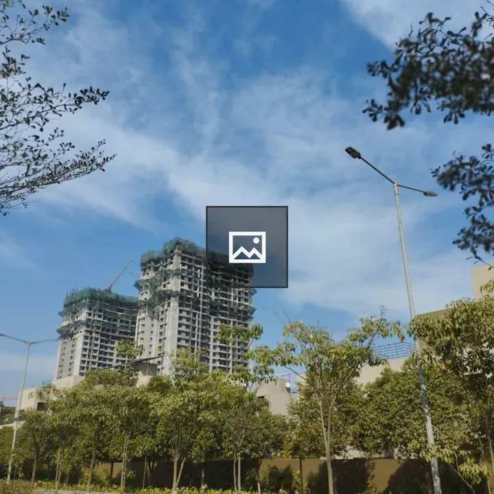Two High-Rise Buildings Under Construction