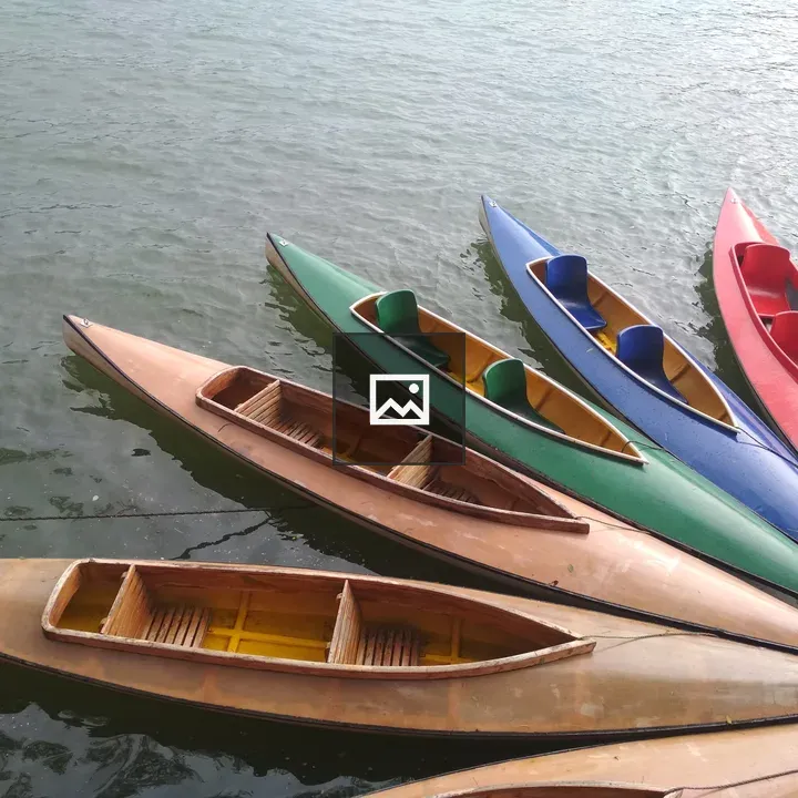 Kayaks on the water