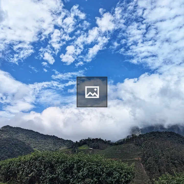 Green Hills with Blue Sky