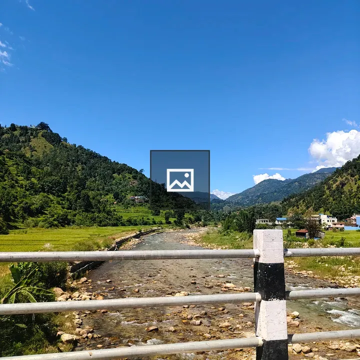 Bridge View Over Valley River