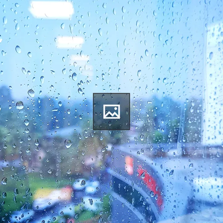 Raindrops on a Window Pane