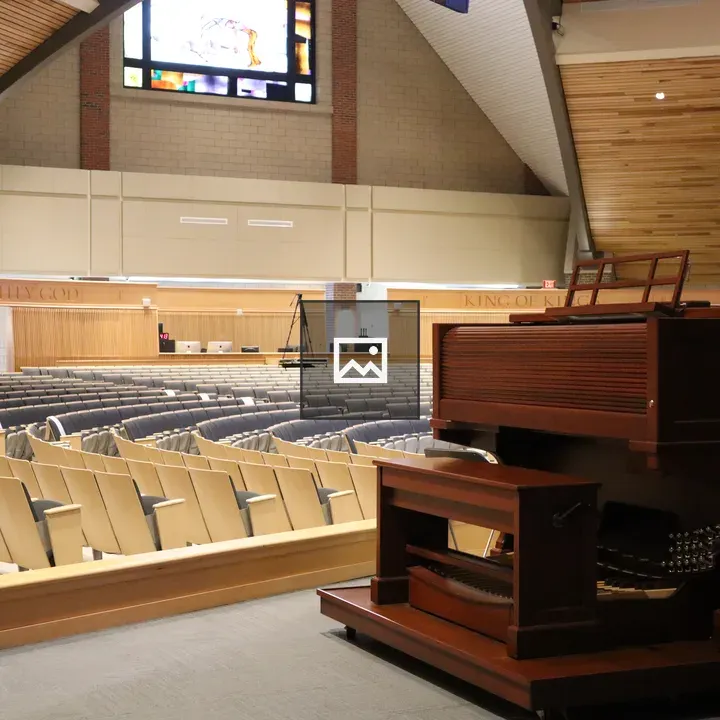 Church Auditorium with Organ