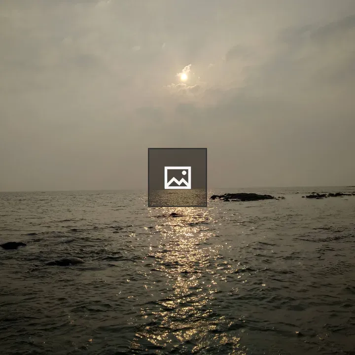 Sunlit Ocean at Saint Martin Island