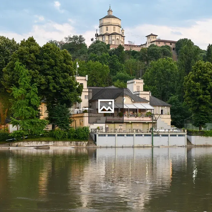 River Po Torino Building Across