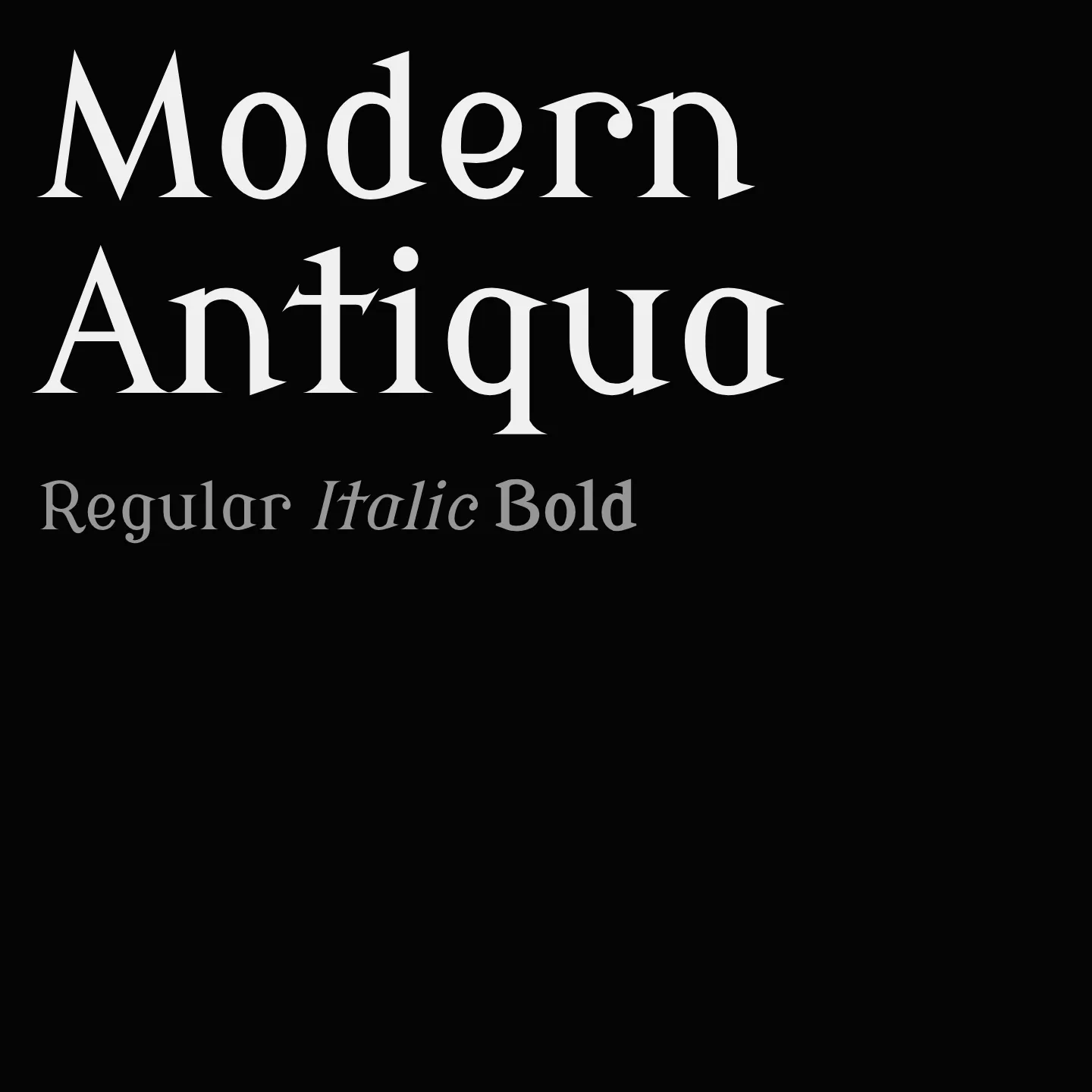 Modern Antiqua