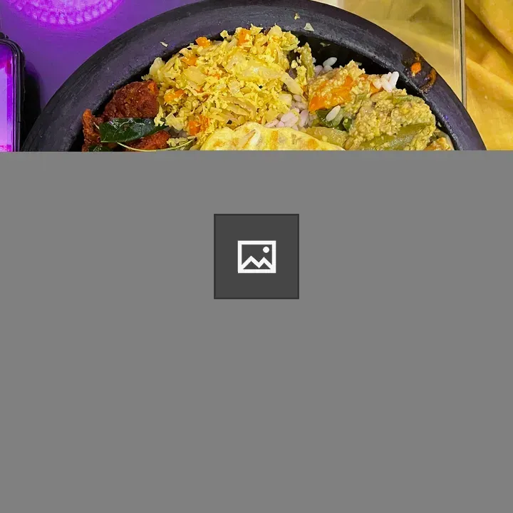 Chatti Choru Kerala meals in pot