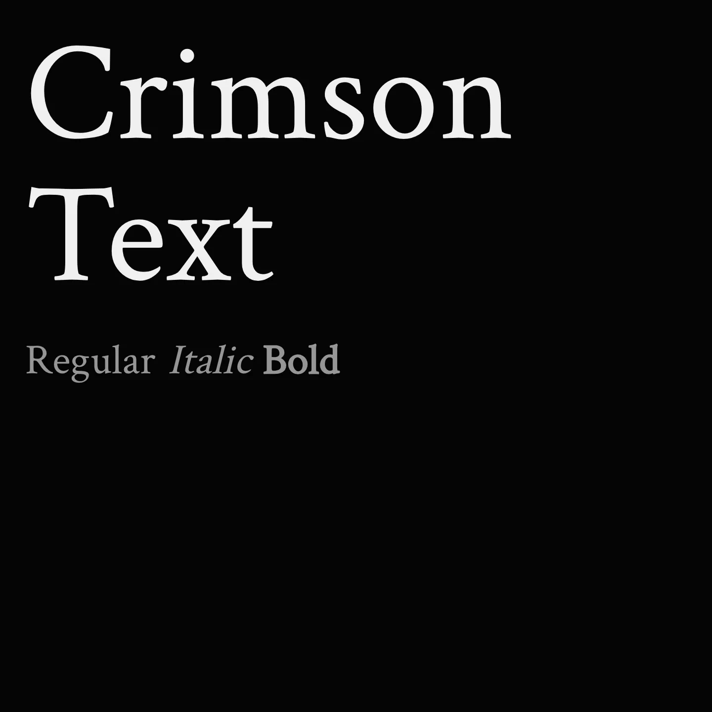 Crimson Text