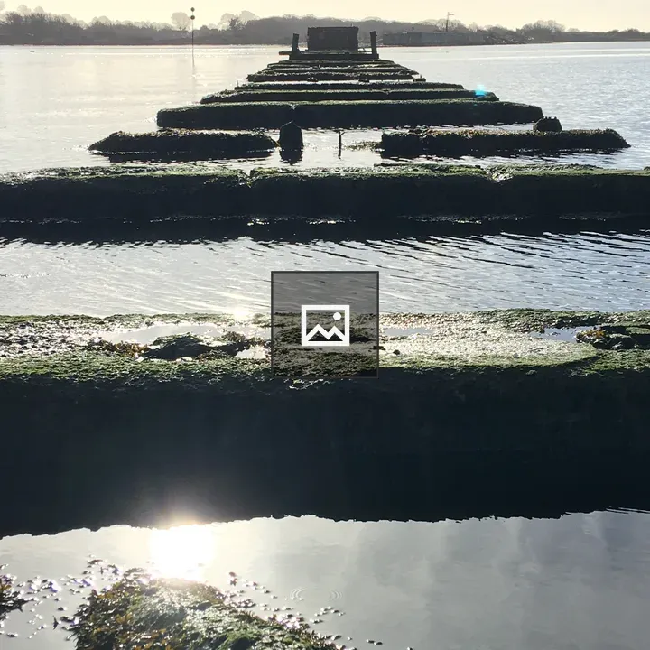 Hayling Billy Railway Bridge blocks