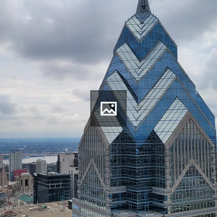 Liberty Place view from Pyramid Club