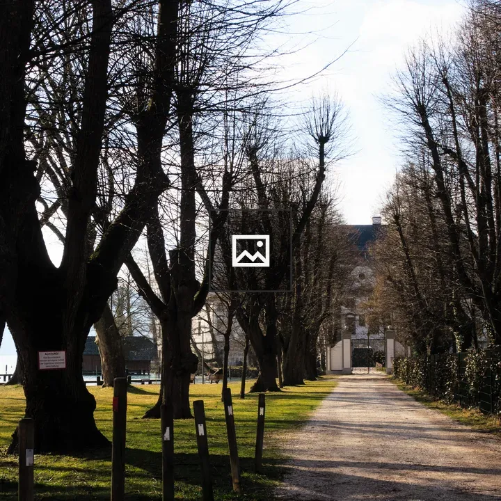 Avenue Gate in Park Landscape