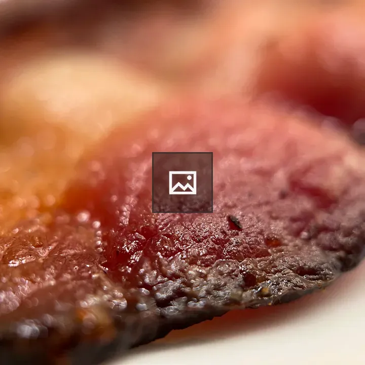 Bacon on Tableware