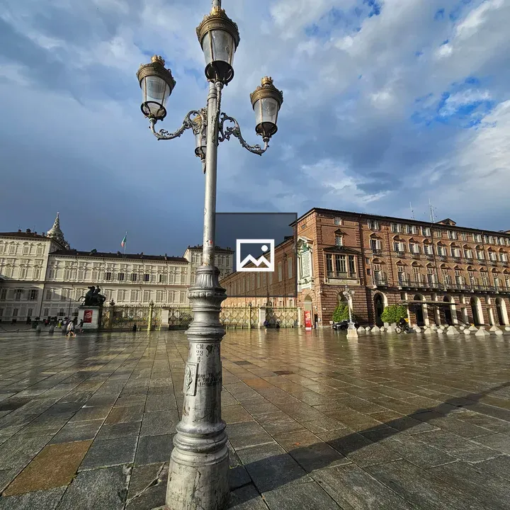 Piazza Castello Turin with Royal Palace