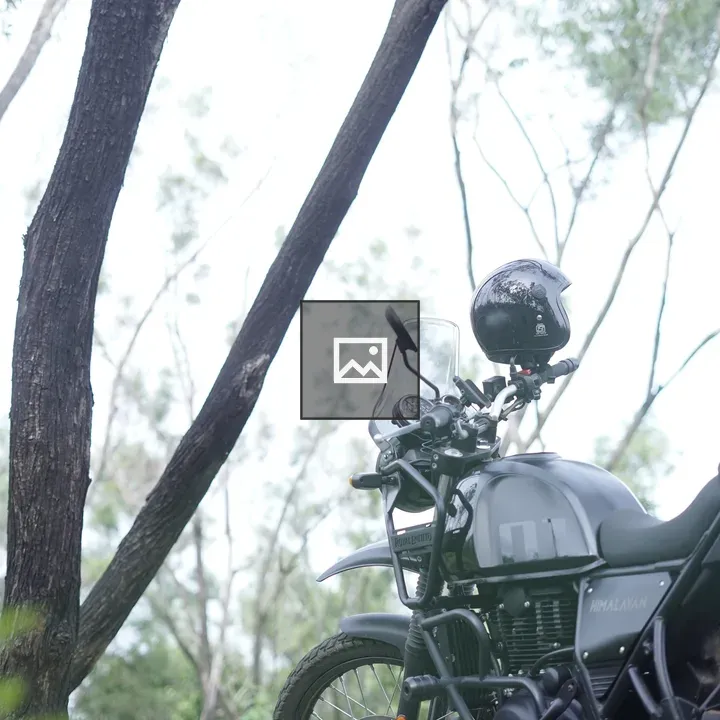 Motorcycle Parking at Forest