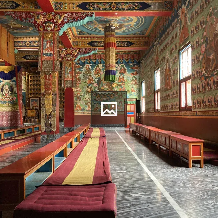 Tibetan temple exterior