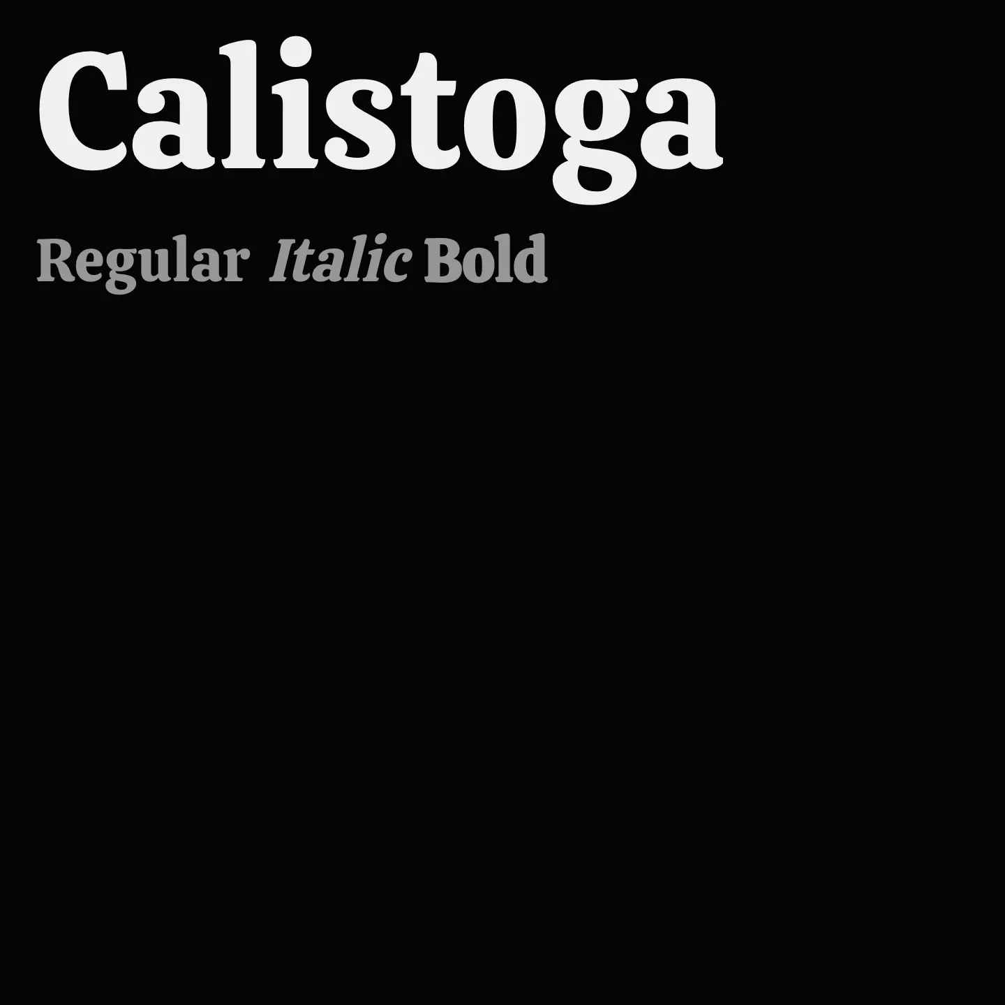 Calistoga