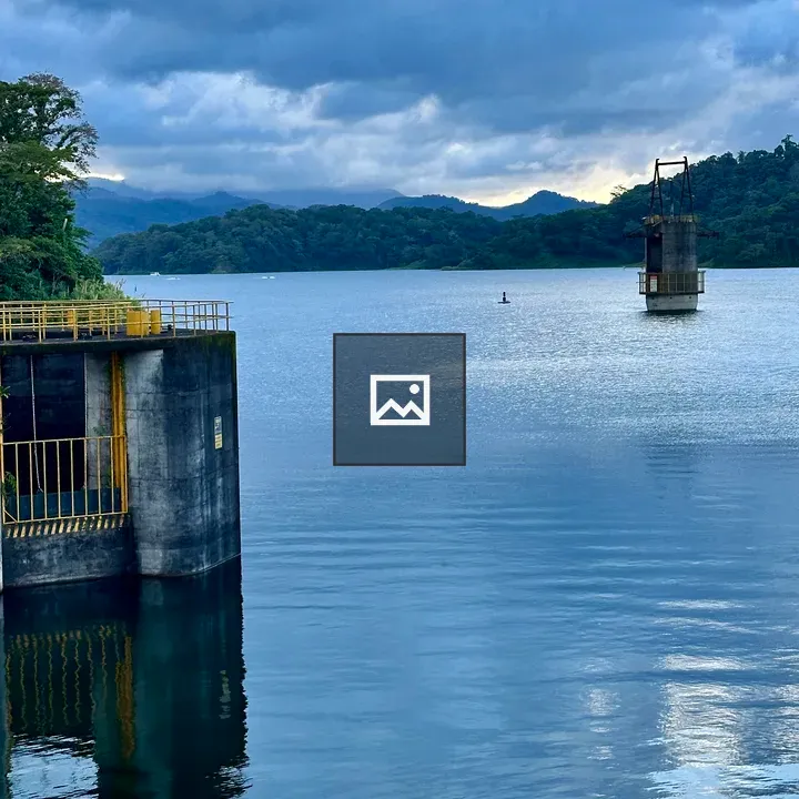 Hydroelectric Dam Close-up