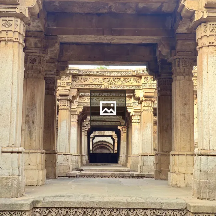Adalaj Stepwell Architectural View