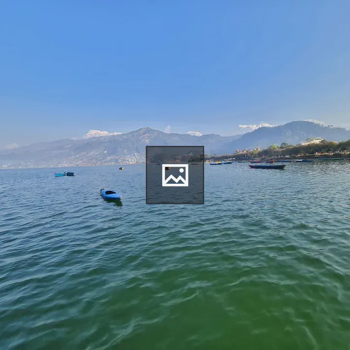 Kayak on Fewa Lake