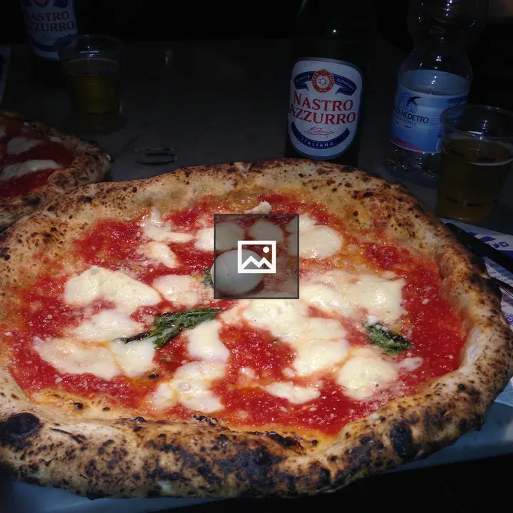 Pizza on Plate