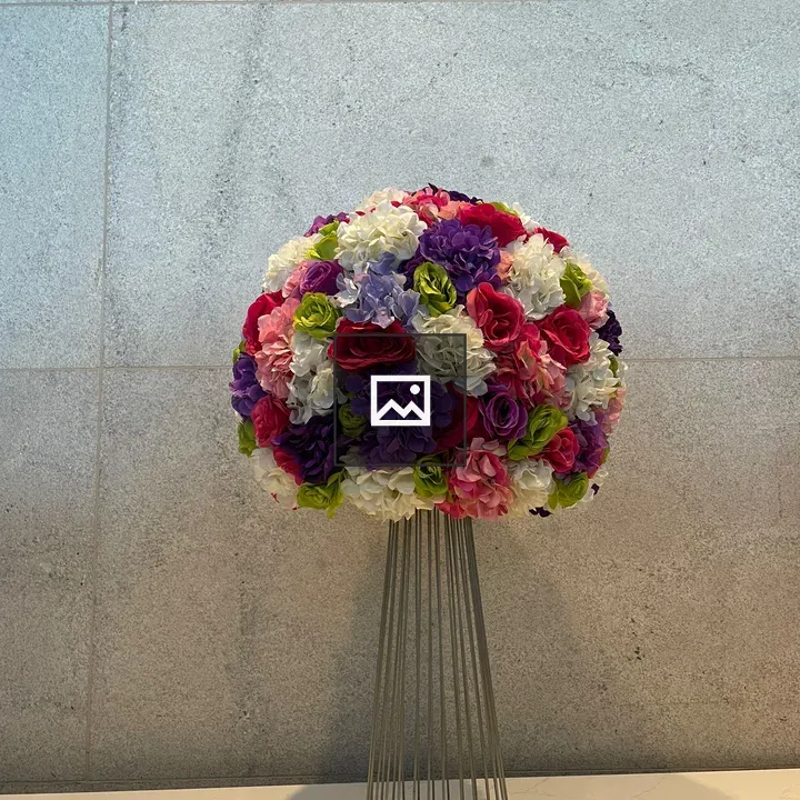 Floral Spherical Arrangement on Stand
