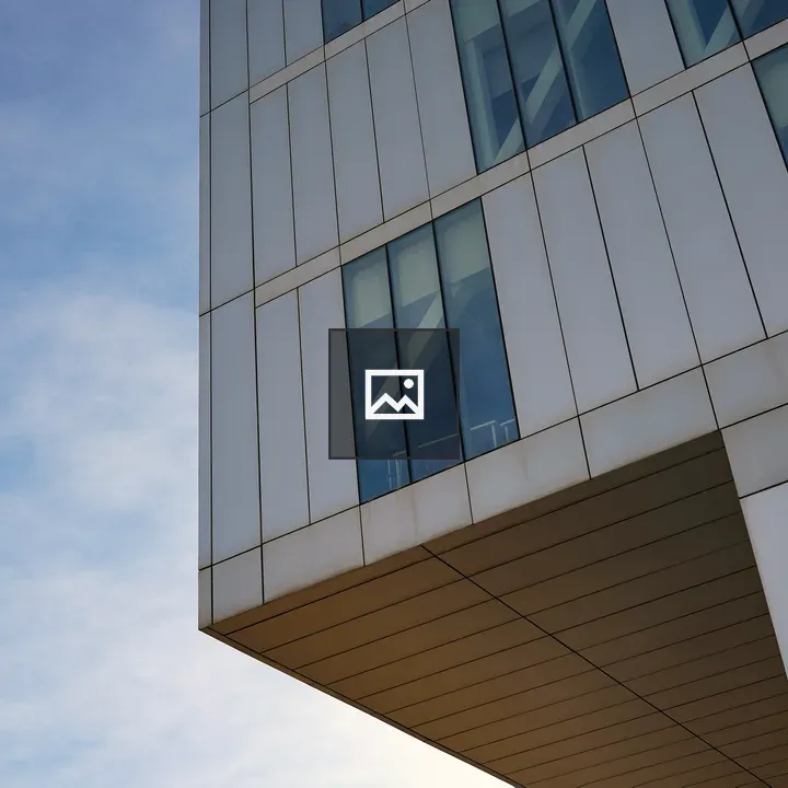 Modern building with glass and metal