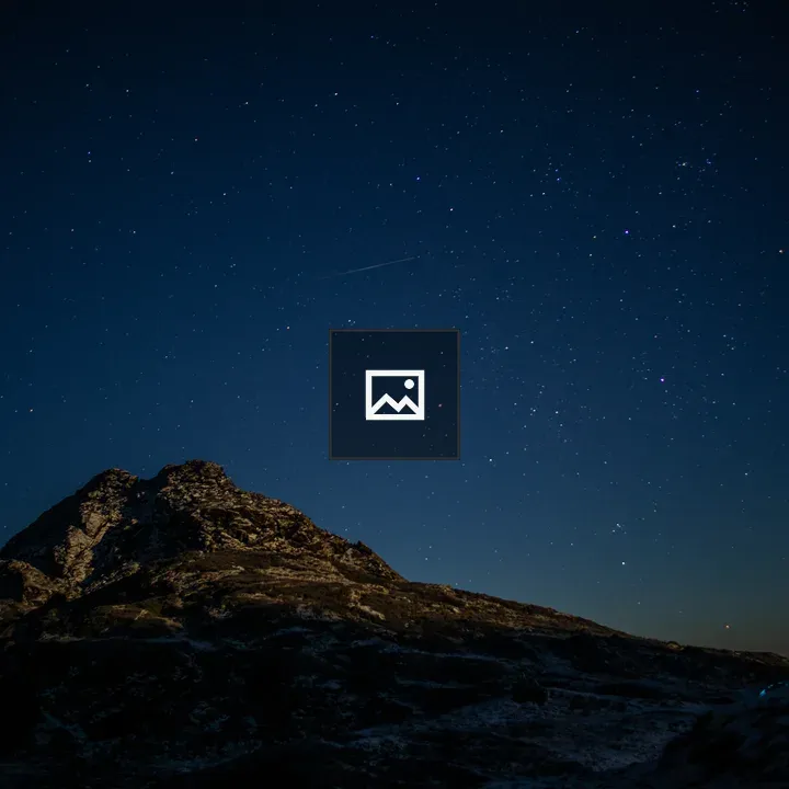 Starry Night Mountain