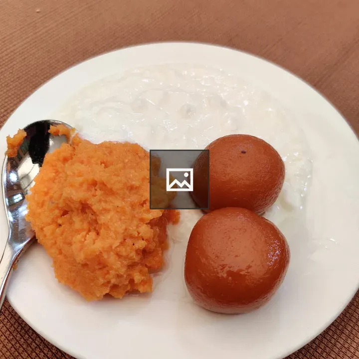 Desert Dessert on Plate