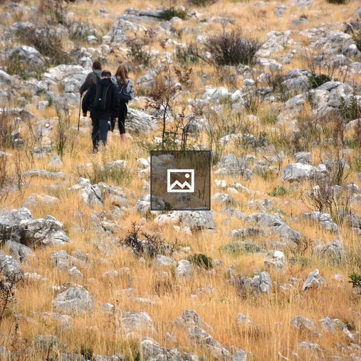 Hikers in Perun Mountains