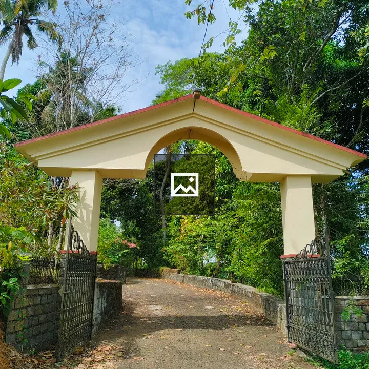 Grand Archway with Greenery