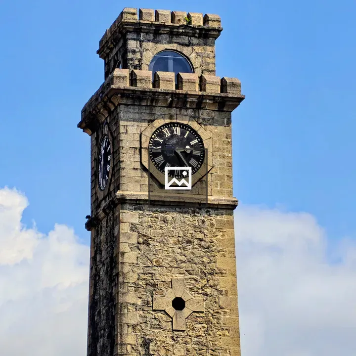 Clock tower at Galle Fort