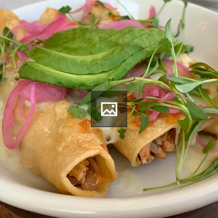 Flautas with Avocado