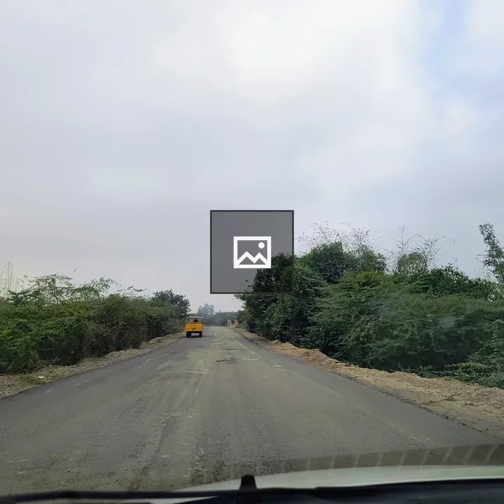 Road with Tractor