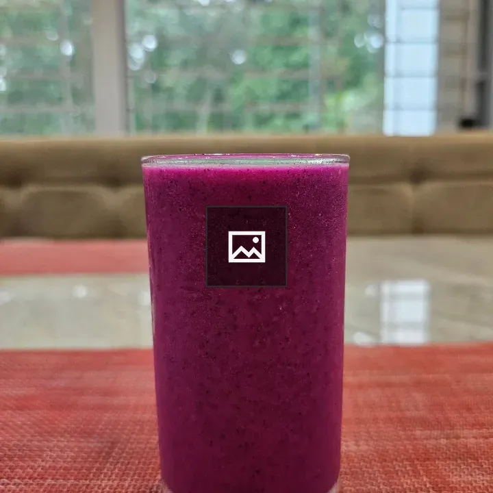 Red Dragon Fruit Milkshake