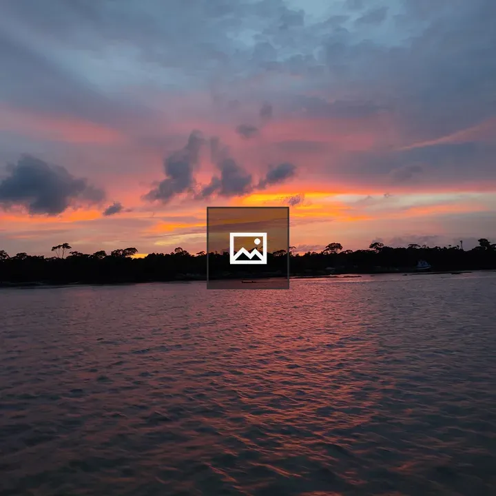 Sunset from the River