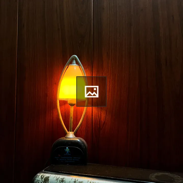 Bedside Lamp in Warm Glow