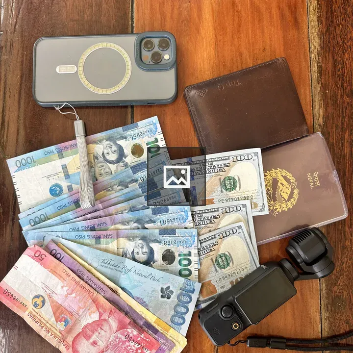 Traveler with Essentials
