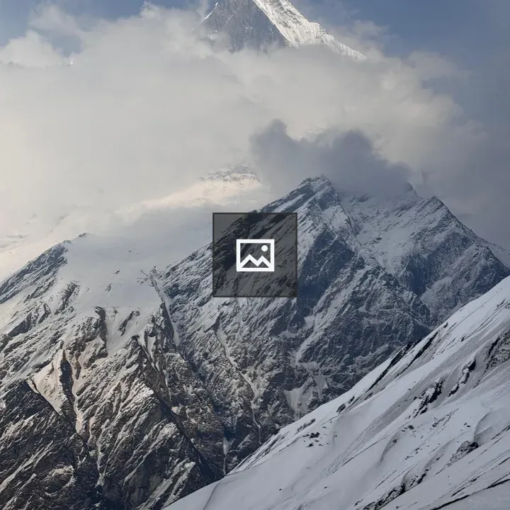 Snowy Mountain Ridge